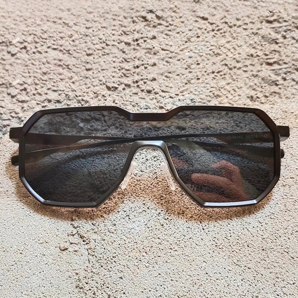 Lunettes De Soleil Pour Hommes Avec Monture Angulaire | Utilisation Quotidienne Et Extérieure