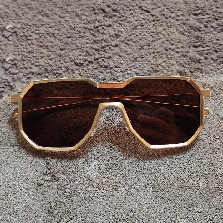 Lunettes De Soleil Pour Hommes Avec Monture Angulaire | Utilisation Quotidienne Et Extérieure