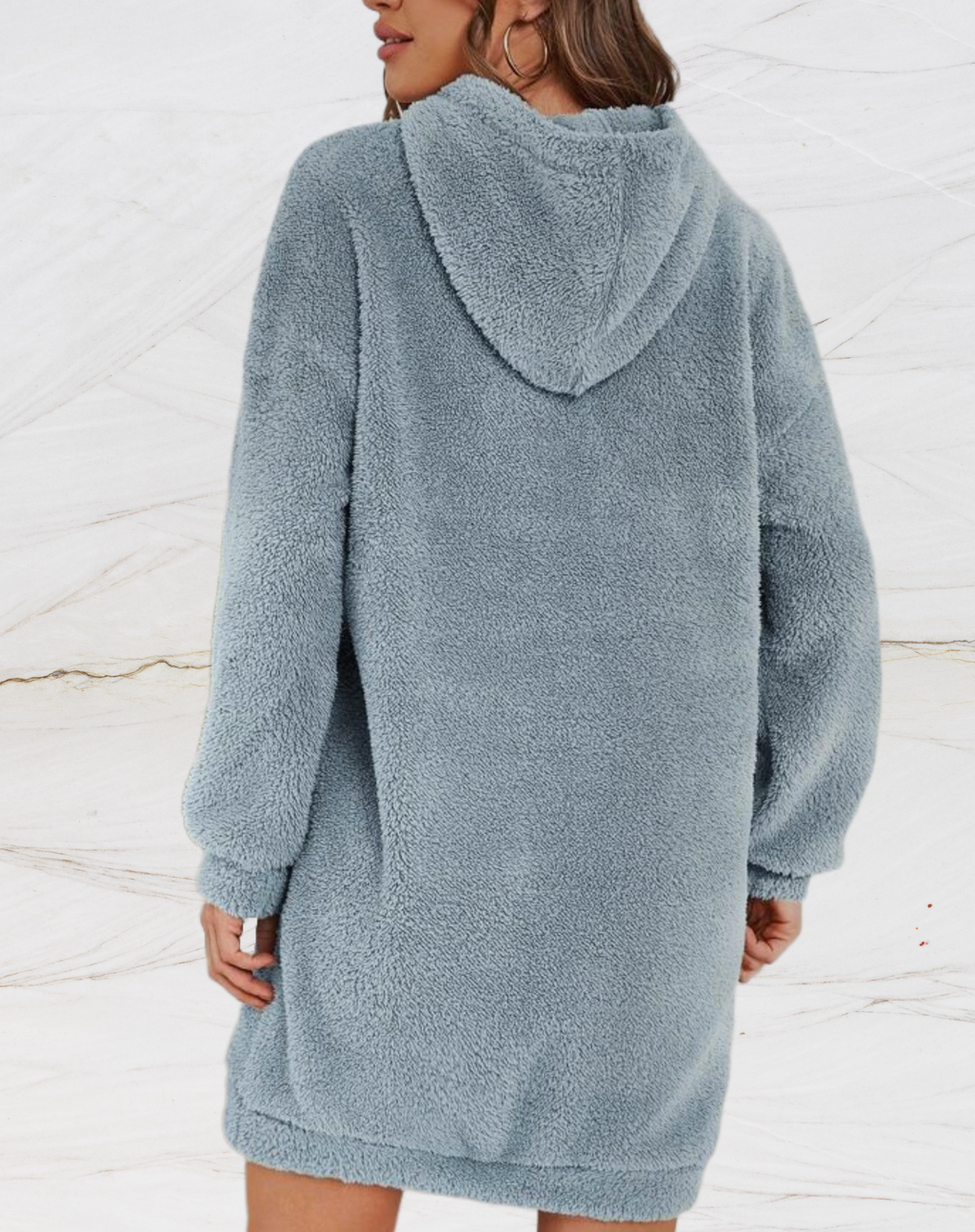 Hoodie Oversize Long Avec Capuche Pour Adultes | Idéal Pour Un Usage Décontracté