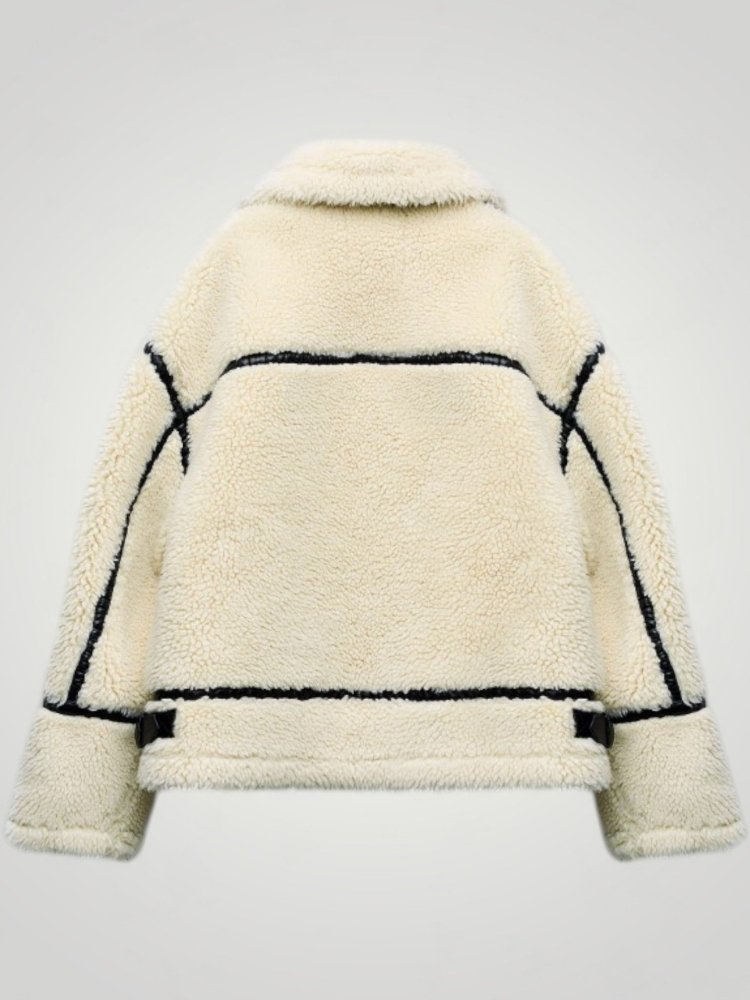 Veste D’hiver Avec Finition Peluche Pour Femmes | Idéale Pour La Saison Froide
