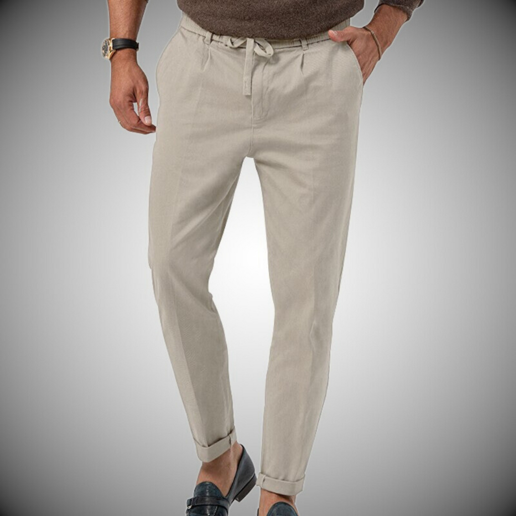 Pantalon Vlad pour Homme avec Cordon de Serrage | Idéal pour les Journées d’Été, les Voyages et les Loisirs