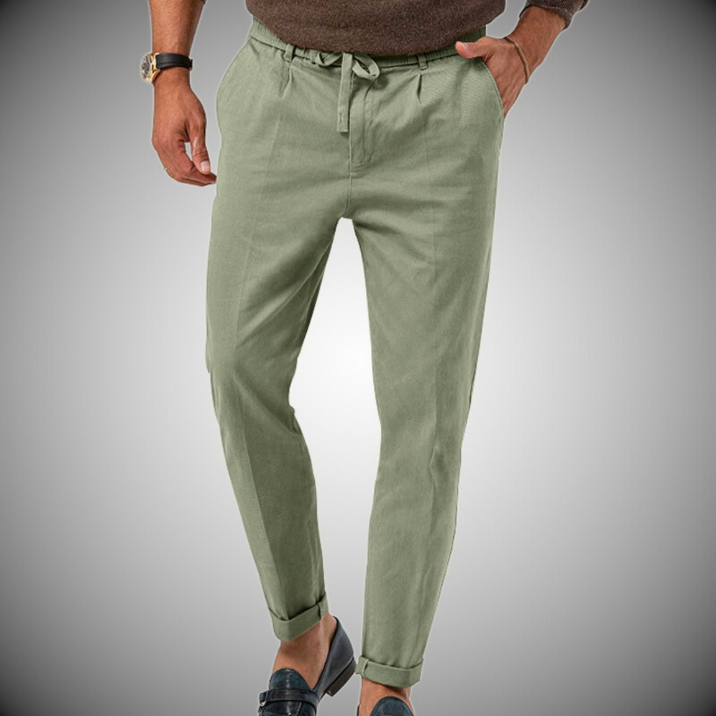 Pantalon Vlad pour Homme avec Cordon de Serrage | Idéal pour les Journées d’Été, les Voyages et les Loisirs