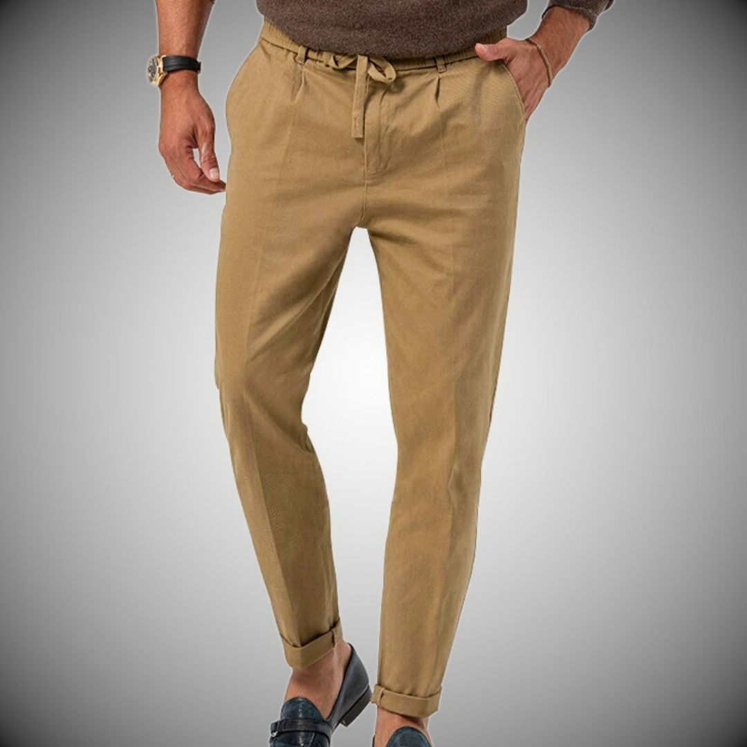 Pantalon Vlad pour Homme avec Cordon de Serrage | Idéal pour les Journées d’Été, les Voyages et les Loisirs
