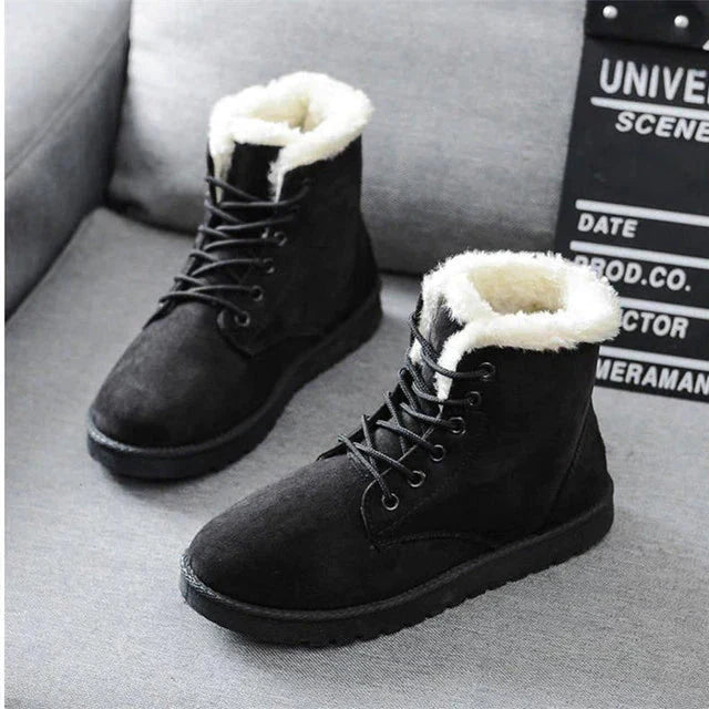 Bottes d’Hiver avec Tige Haute pour Adultes | Idéal pour Saison Froide