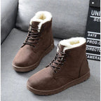 Bottes d’Hiver avec Tige Haute pour Adultes | Idéal pour Saison Froide