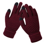 Gants d’Hiver avec Motif Texturé pour Femme | Idéals pour les Journées Froides