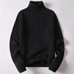Pull à col roulé pour homme | Coupe régulière | Idéal pour l’automne et l’hiver