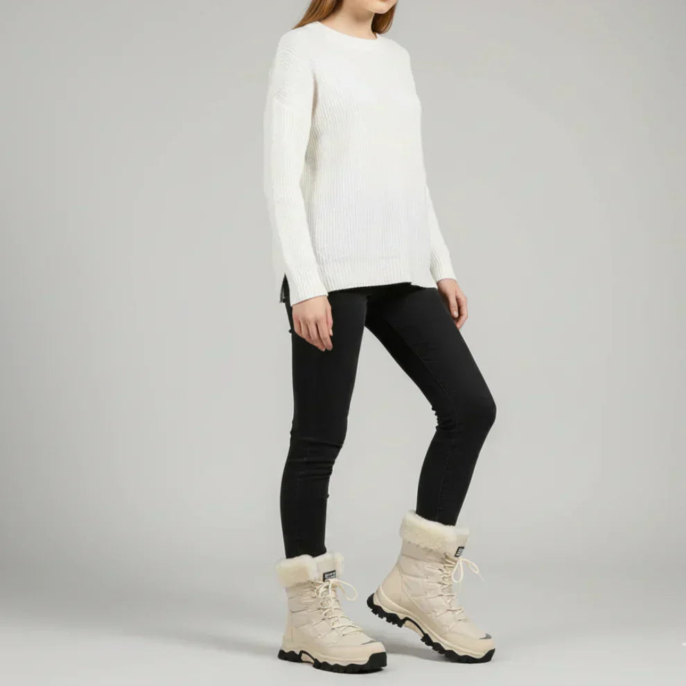 Bottes d’Hiver Montantes avec Doublure Intérieure pour Femmes | Idéal pour l’Hiver