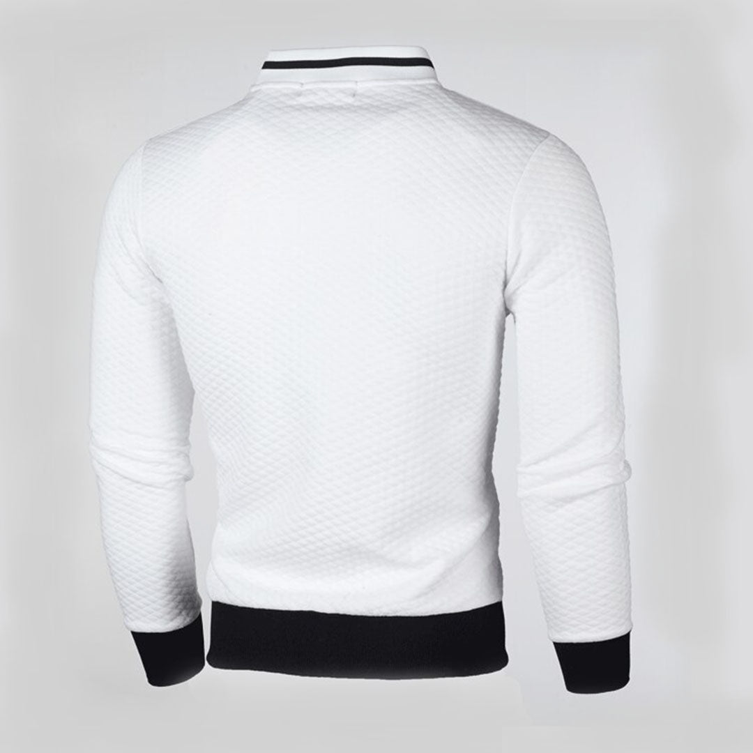 Veste Matelassée Slim Fit Avec Fermeture Zippée Pour Homme | Idéal Pour Les Saisons De Transition