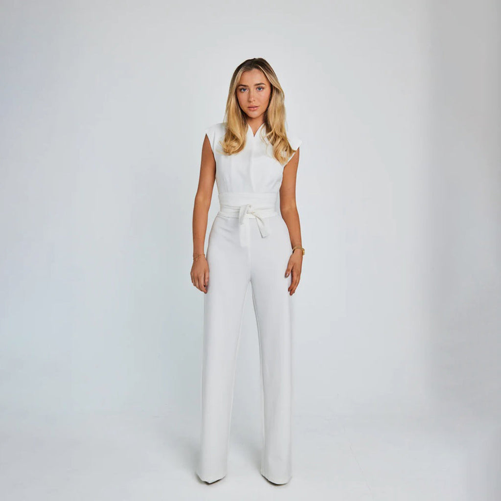 Combinaison Sans Manches Avec Coupe Ajustée Et Silhouette Droite Pour Femme | Idéal Pour Occasions Quotidiennes