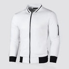 Veste Matelassée Slim Fit Avec Fermeture Zippée Pour Homme | Idéal Pour Les Saisons De Transition