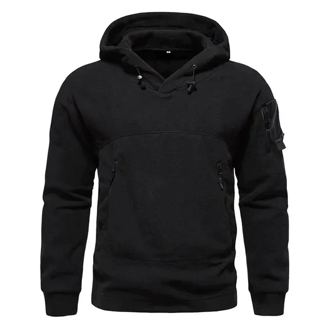 Sweat à Capuche Outdoor avec Col Ajusté pour Homme | Idéal pour les Activités Extérieures