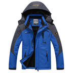 Veste d’Hiver avec Capuche Amovible et Fermeture Zippée pour Homme | Idéale pour Temps Froid