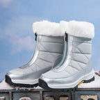 Bottes d’Hiver avec Fermeture Zippée pour Adultes | Idéal pour Déplacements Longs