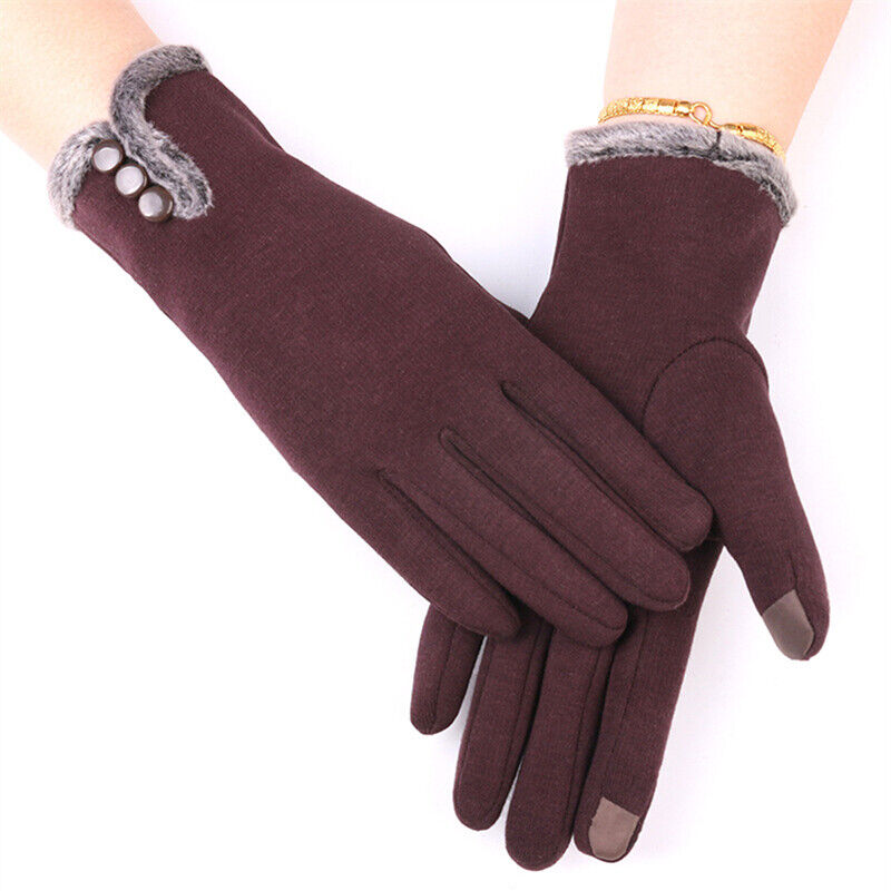 Gants avec Fonction Tactile Et Coupe Ajustée pour Femme | Idéaux pour L’Hiver