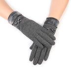 Gants avec Fonction Tactile Et Coupe Ajustée pour Femme | Idéaux pour L’Hiver