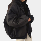 Veste Courte avec Capuche et Doublure pour Femme | Idéale pour l’Hiver