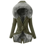 Veste avec Doublure En Fausse Fourrure pour Femme | Idéale pour L’Hiver