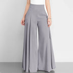 Pantalon Large Avec Taille Élastique Pour Femmes | Idéal Pour Usage Quotidien