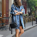 Veste Type Chemise Avec Fermeture Boutonnée Pour Femme | Idéale Pour L’été