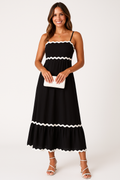 Robe Maxi Ligne A Avec Bretelles Fines Pour Femme | Idéale Pour L'Été