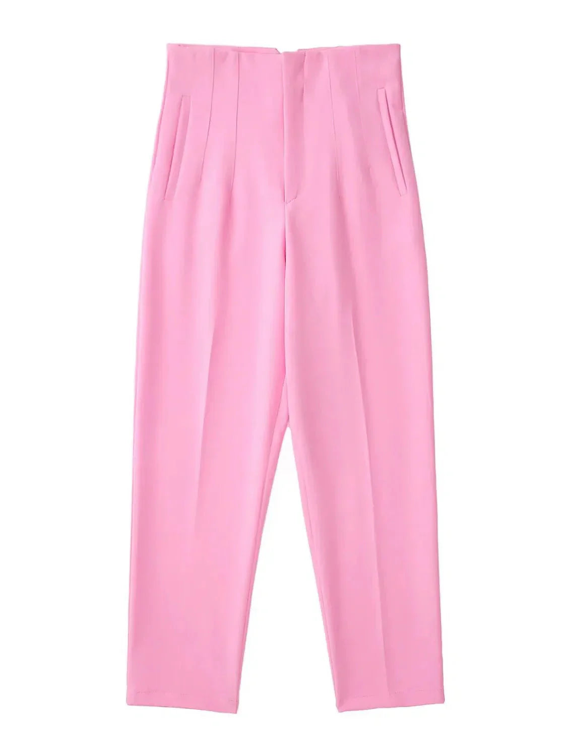 Pantalon Droit à Taille Standard pour Femme | Idéal pour le Quotidien et le Bureau