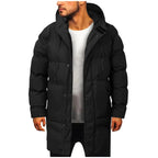 Manteau Long avec Fermeture et Poches pour Homme | Idéal pour l’Hiver