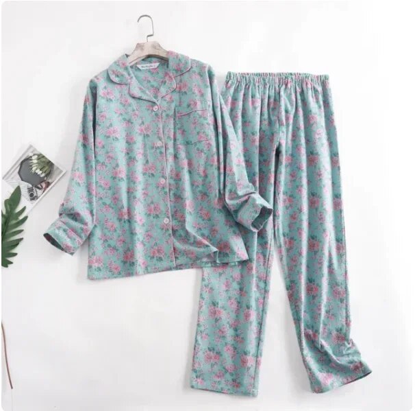 Ensemble De Pyjama À Motifs Colorés pour Femmes | Idéal pour Le Sommeil Et La Détente