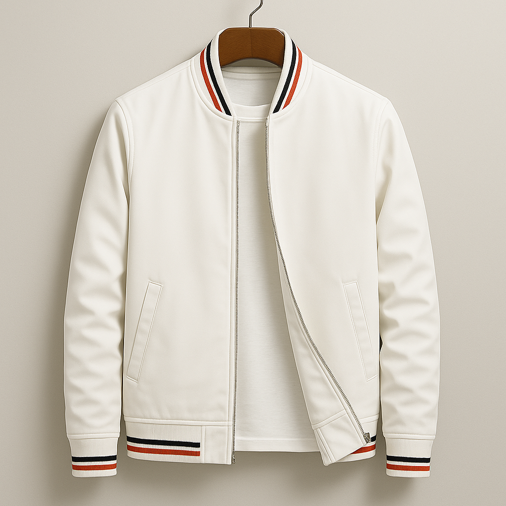 Veste De Transition Style Bomber Avec Poches Pour Homme | Idéal Pour La Mi-Saison
