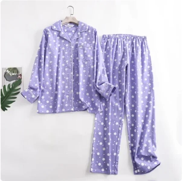 Ensemble De Pyjama À Motifs Colorés pour Femmes | Idéal pour Le Sommeil Et La Détente