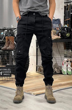 Pantalon Cargo Avec Taille Élastique Et Poches Multiples Pour Hommes | Idéal Pour Les Activités Quotidiennes