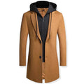 Manteau D’Automne avec Capuche Intégrée pour Homme | Idéal pour Les Occasions Décontractées Et Formelles
