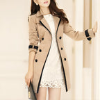 Trench-Coat avec Ceinture pour Femme | Idéal pour Le Quotidien Et Le Travail