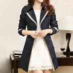 Trench-Coat avec Ceinture pour Femme | Idéal pour Le Quotidien Et Le Travail