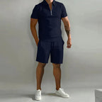 Ensemble Polo et Short Deux Pièces avec Design Coordonné pour Homme | Idéal pour l'Été