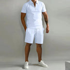 Ensemble Polo et Short Deux Pièces avec Design Coordonné pour Homme | Idéal pour l'Été