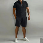 Ensemble Polo et Short Deux Pièces avec Design Coordonné pour Homme | Idéal pour l'Été