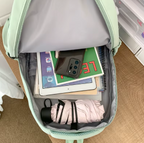 Sac À Dos avec Compartiment Spacieux Et Poches Multiples pour Adulte | Idéal pour L’École, L’Université Et L’Usage Quotidien