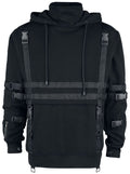 Sweat à Capuche avec Couleur Unie Sombre pour Homme | Idéal pour les Sorties Décontractées