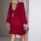 Robe Avec Dentelle Et Coupe Ajustée Pour Femme | Idéale Pour Les Événements