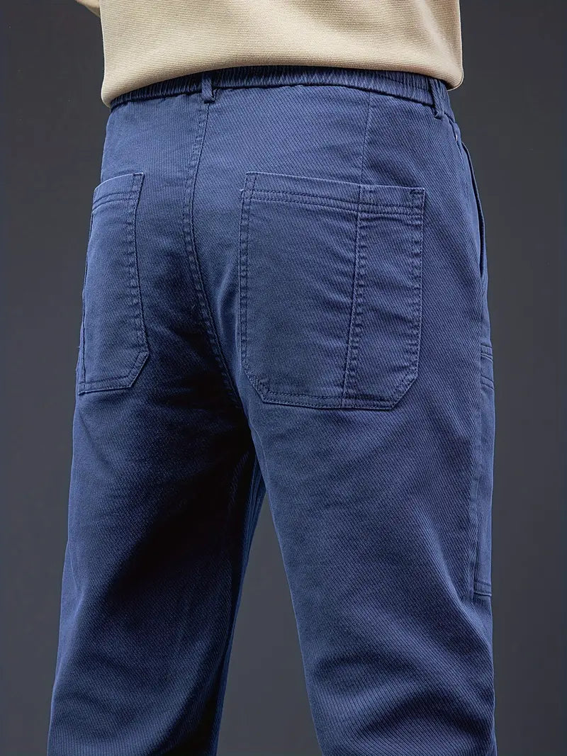 Pantalon De Jogging Avec Taille À Cordon Pour Homme | Idéal Pour Usage Quotidien Et Activités