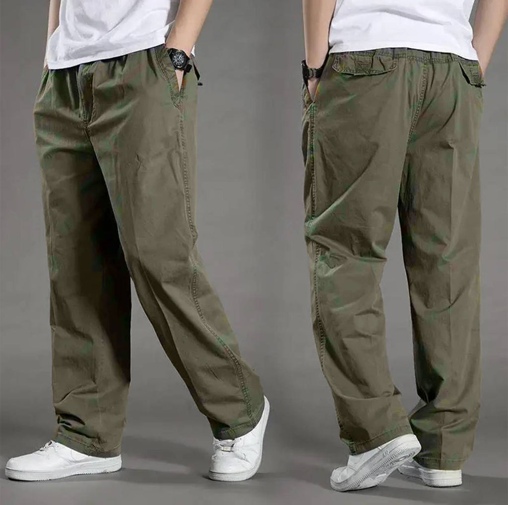 Pantalon Cargo Ample Avec Cordon De Serrage Pour Adultes | Idéal Pour Un Usage Décontracté