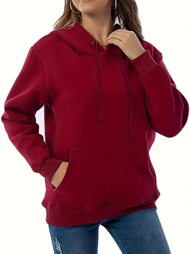Sweat À Capuche avec Poche Avant pour Adultes | Idéal pour L’Hiver