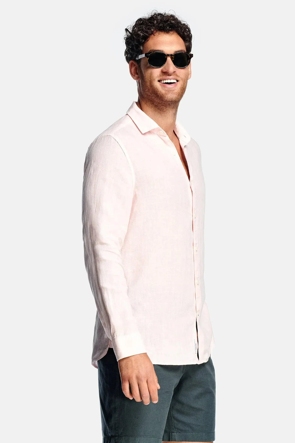 Chemise En Lin À Manches Longues Pour Homme | Idéal Pour Usage Quotidien