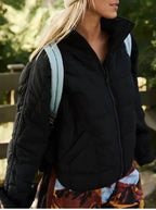 Manteau à Coupe Moderne pour Femme | Idéal pour Usage Quotidien et Saisons Fraîches