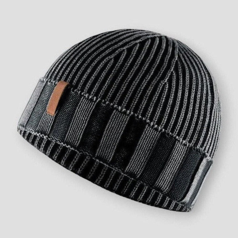 Bonnet Tricoté À Motif Classique pour Adulte | Idéal pour La Saison Hivernale