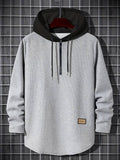 Hoodie à Capuche avec Design Color Block pour Hommes | Idéal pour les Activités de Loisirs