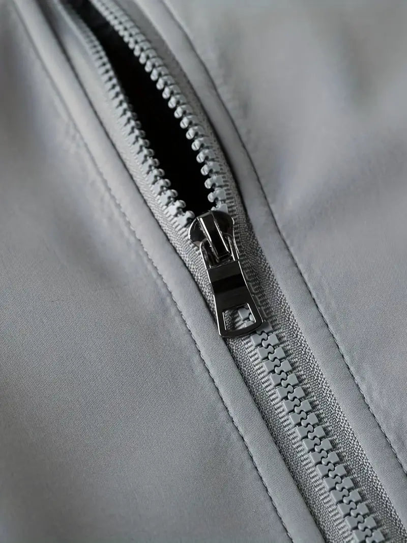 Veste Coupe-Vent Légère À Coupe Classique Pour Homme | Idéal Pour La Mi-Saison Et Un Usage Quotidien