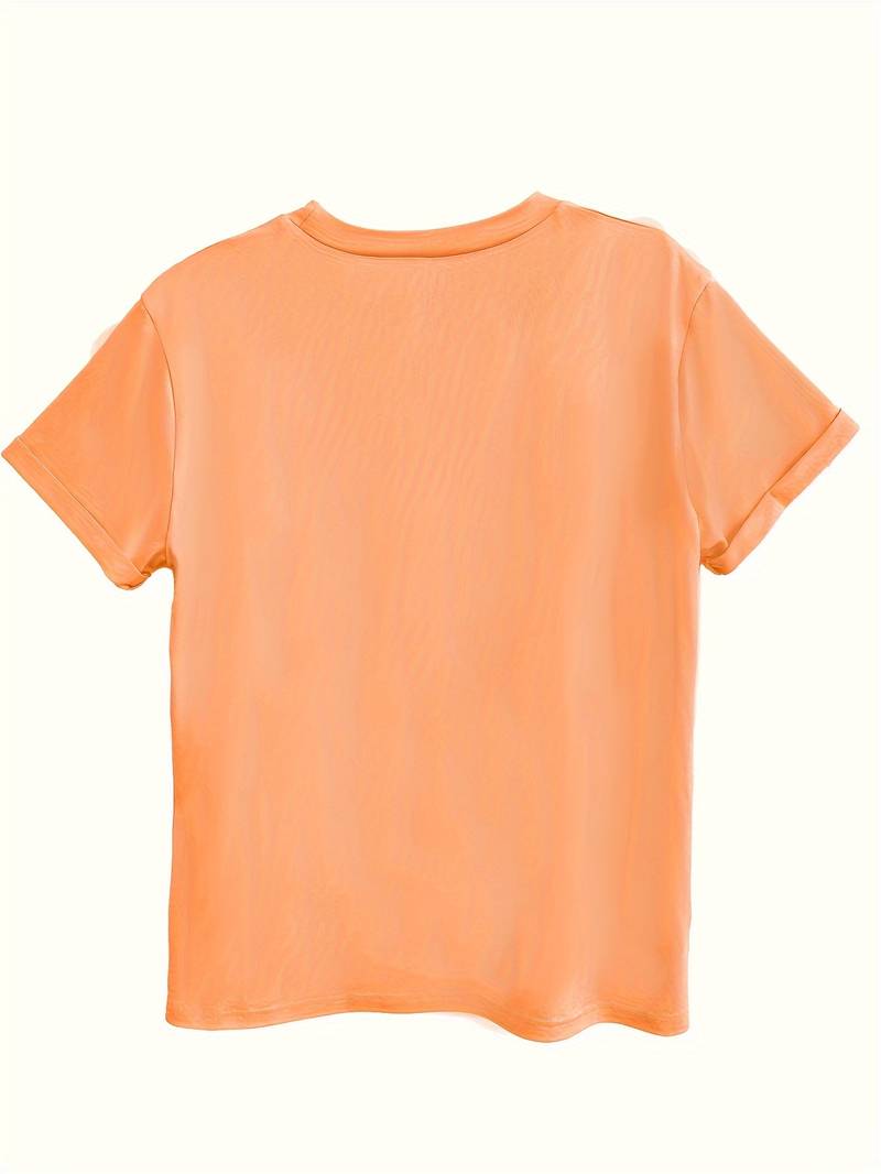 T-Shirt à Coupe Ample avec Motif de Cœurs Multicolores pour Femme | Idéal pour un Usage Quotidien