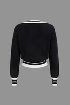 Ensemble Deux Pièces avec Cardigan Court et Pantalon Large pour Femme | Idéal pour le Quotidien et le Bureau